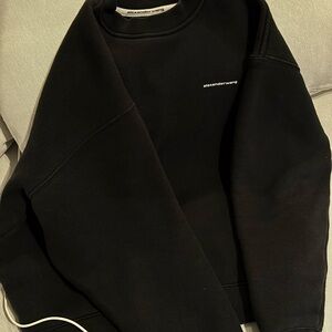 Alexander Wang Classic Black Crewneck Sweater